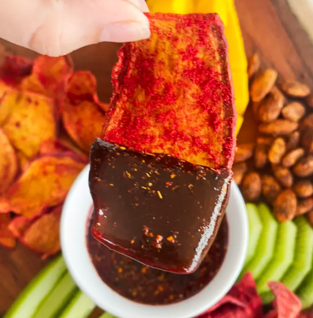 Deliyum.com Mix de Vegetales Deshidratados Jícama Chipotle y Camote & Betabel Fuego 5 pzas de 60grs - KOZ