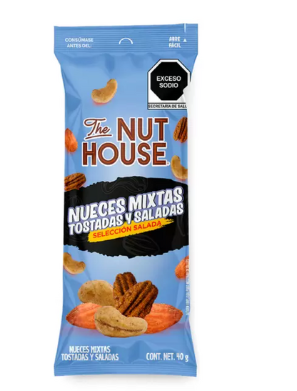 The Nut House Caja de Botanas Surtidas 20 pzas de 40 grs - KOZ