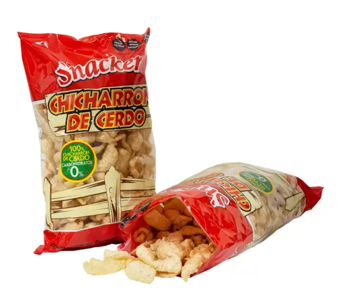 Snacker Chicharrón de Cerdo 400 grs - .