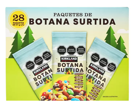 Kirkland Signature Botana Surtida 28 pzas de 57 grs - KOZ