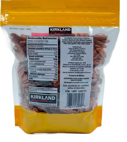Kirkland Signature Nuez Pecana Orgánica 771 grs - KOZ