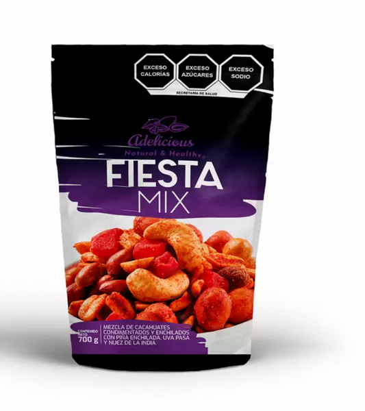 Adelicious Surtido de Cacahuates, Frutas y Nueces de la India 700 grs - .