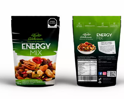 Adelicious Energy Mix Mezcla de Nueces 700 grs - KOZ