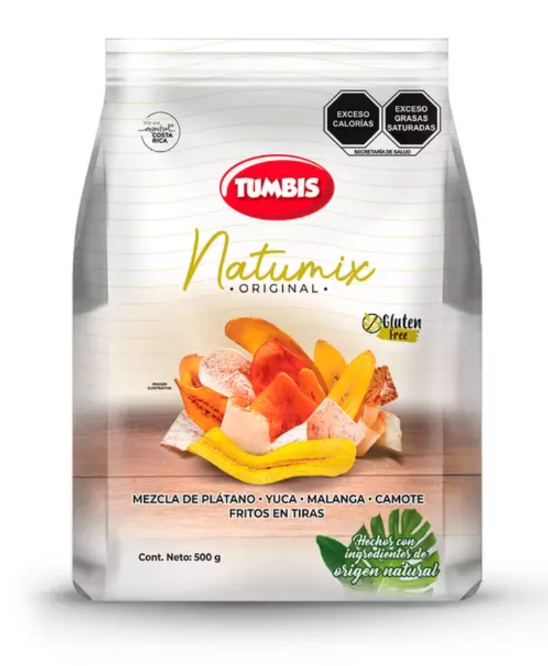 Tumbis Natumix Botana Surtida 500 grs - .