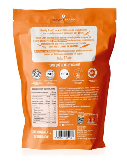 Healthy Brand Totopos Horneados Keto con Chile y Limón 100 grs  - KOZ