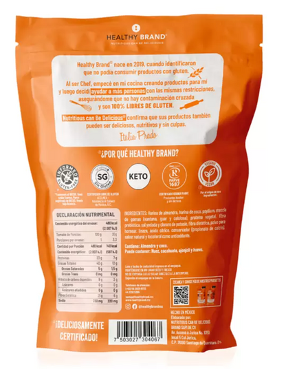 Healthy Brand Totopos Horneados Keto 100 grs - KOZ