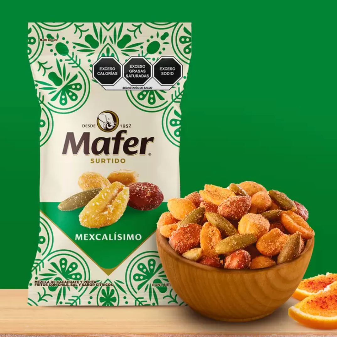Mafer Cacahuate Mexcalísimo 730 grs - .