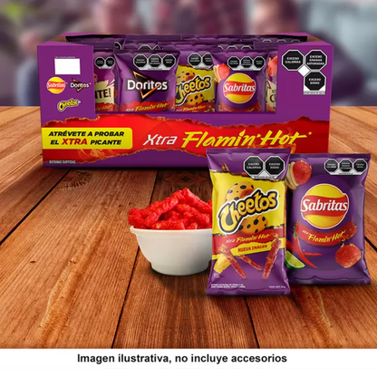 Sabritas Papas Surtidas Flaming Hot 708 grs - KOZ