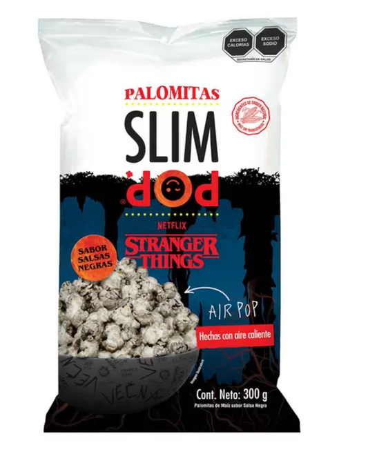 Slim Pop Palomitas de Maíz Sabor Salsas Negras 300 grs - .