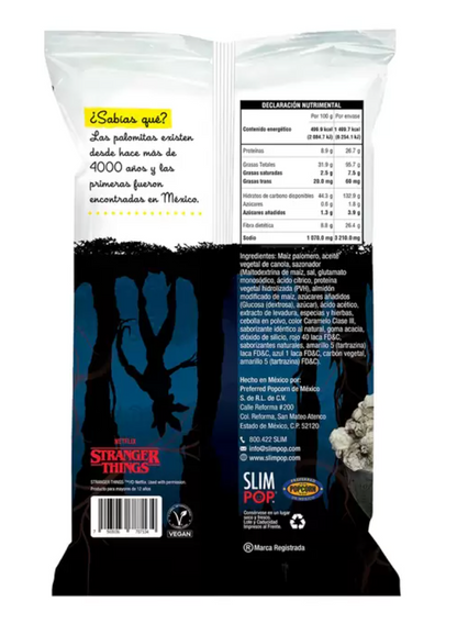 Slim Pop Palomitas de Maíz Sabor Salsas Negras 300 grs - .
