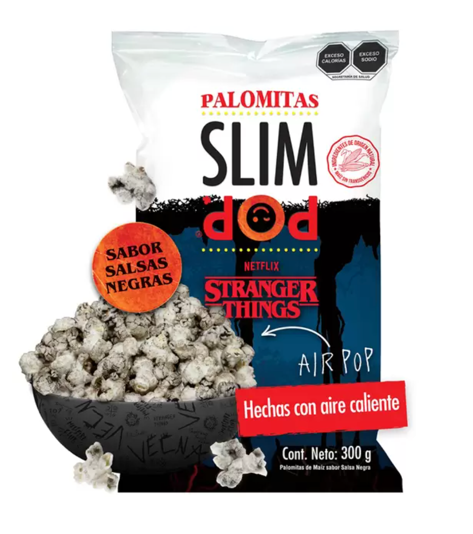 Slim Pop Palomitas de Maíz Sabor Salsas Negras 300 grs - KOZ