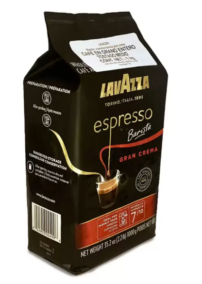 Lavazza Café Gran Crema Espresso Grano Entero 1 kg - .