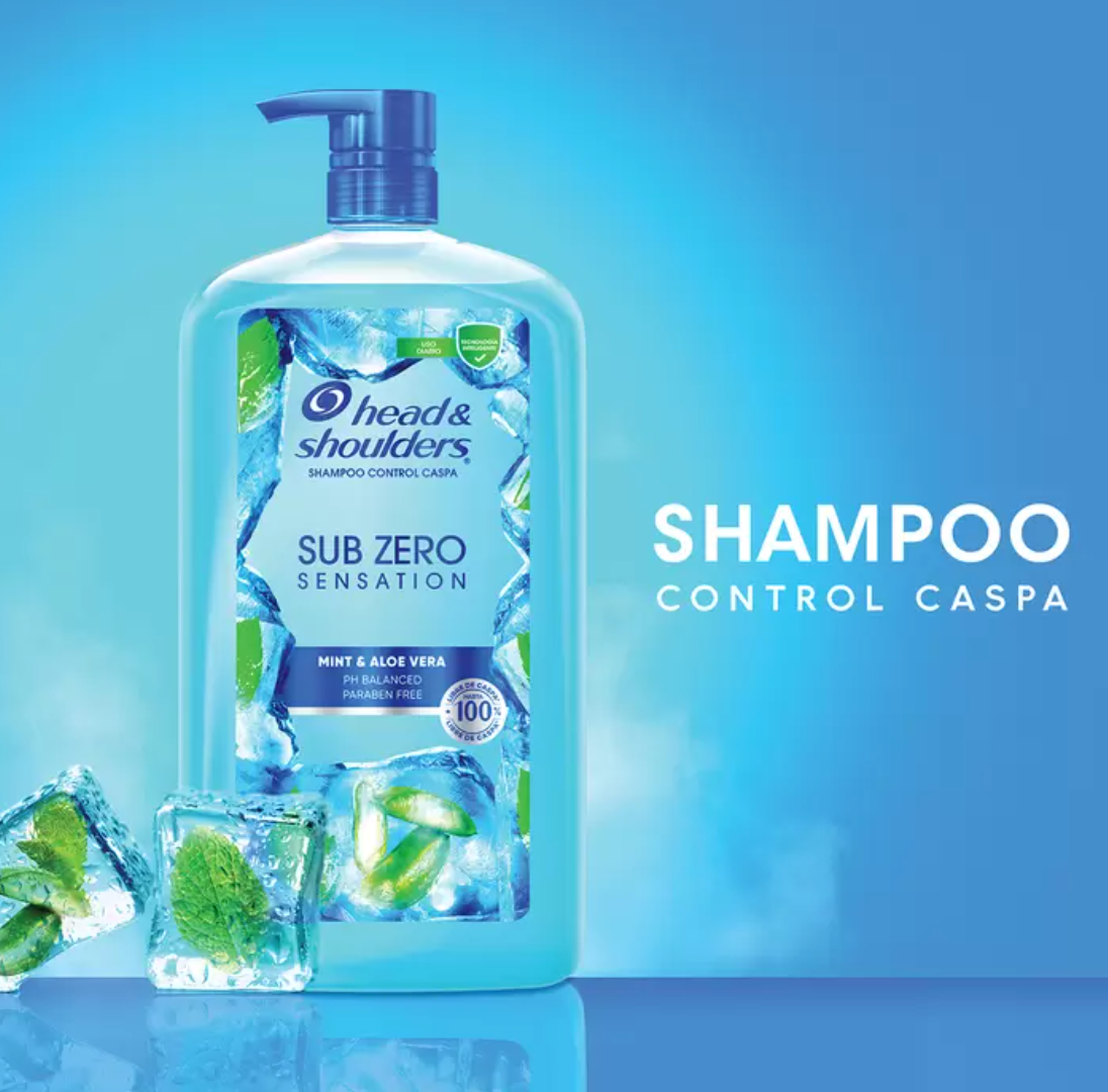 Head & Shoulders Sub Zero Shampoo 850 ml - .