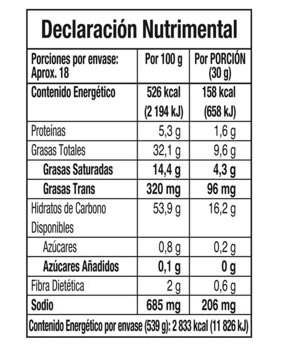 Ruffles Papas Fritas Onduladas sabor Queso 539 grs - KOZ