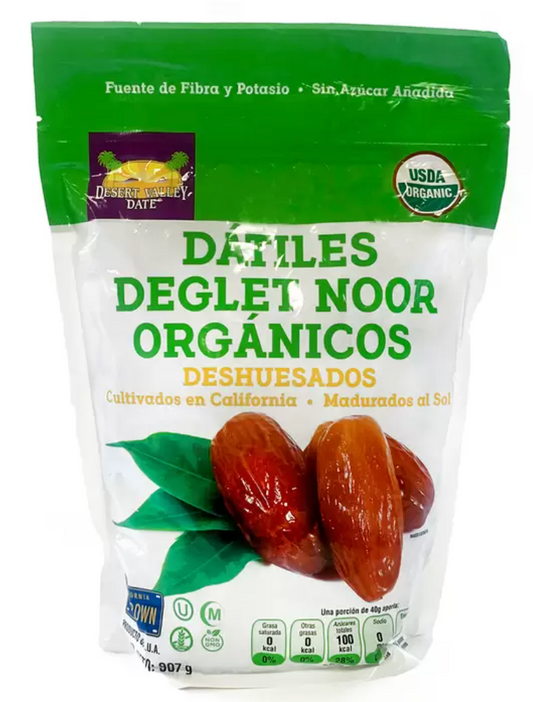 Desert Valley Date Dátiles Orgánicos 907 grs - .