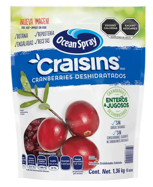 Ocean Spray Arándanos Deshidratados 1.36 kg - .