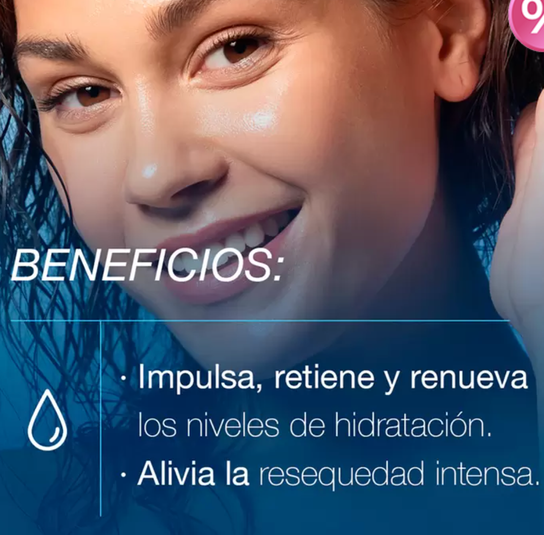 Neutrogena Hydro Boost Crema Hidratante Facial en Gel sin fragancia 2 pzas de 50 ml - .