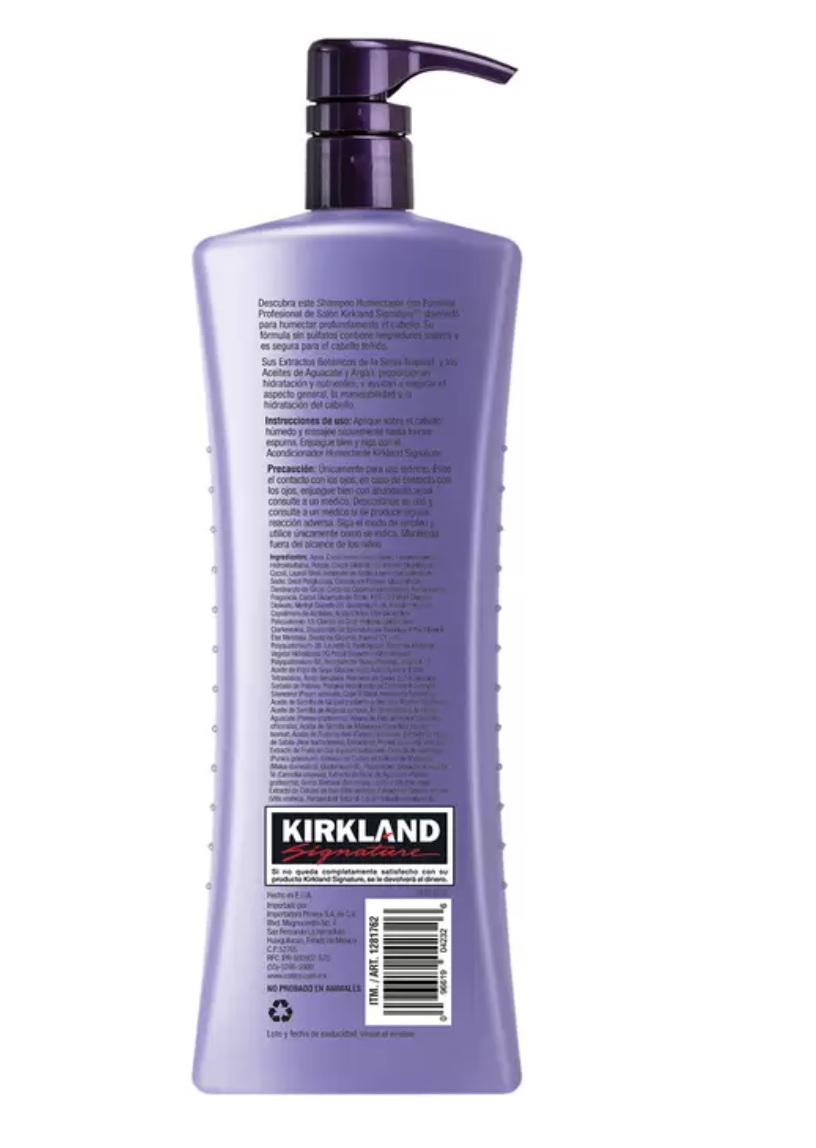 Kirkland Signature Shampoo Humectante 1L - .