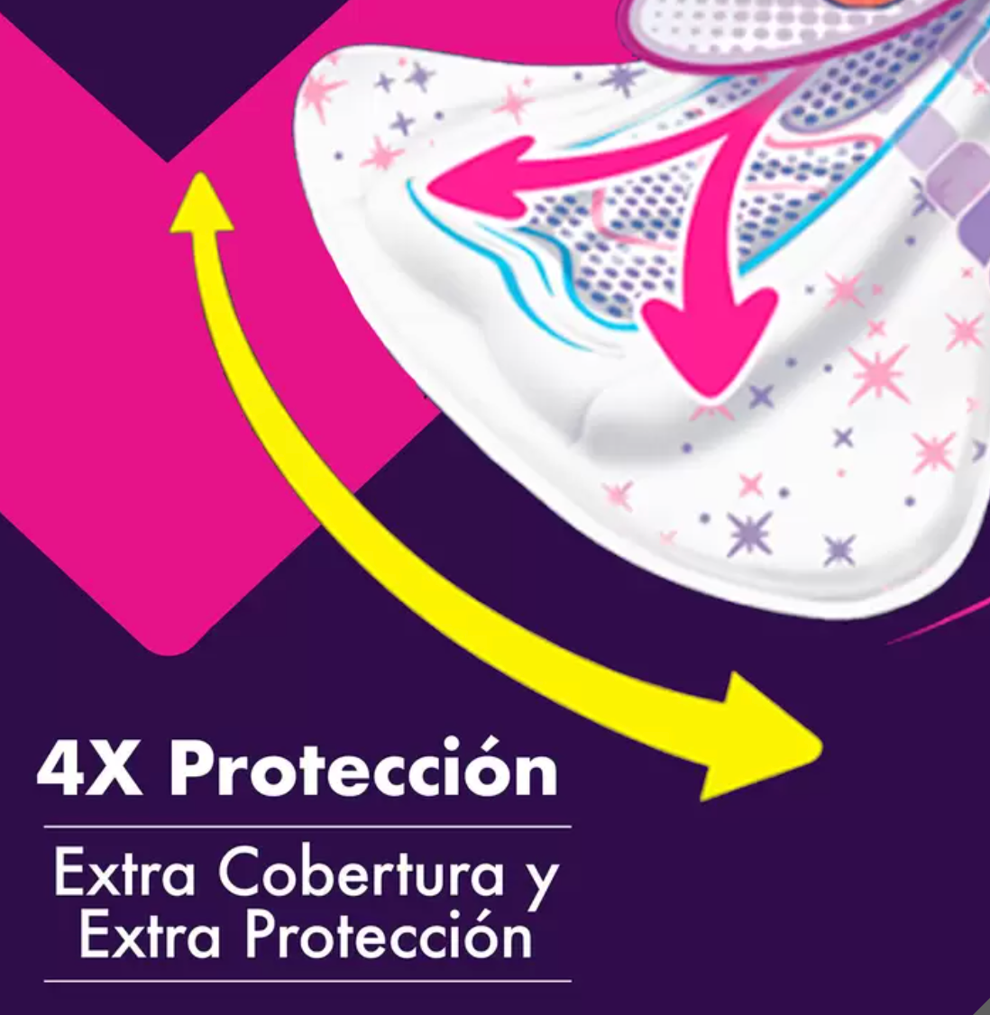 Saba Buenas Noches Extra Toallas Femeninas 80 Piezas