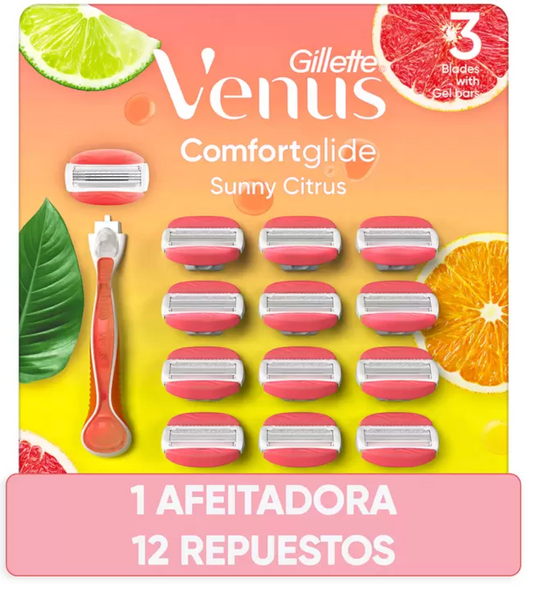 Gillette Venus Sunny Citrus + 12 piezas - KOZ