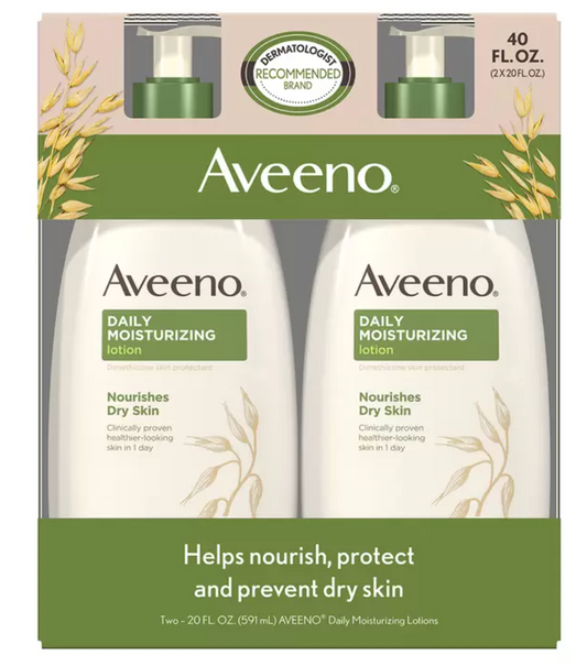 Aveeno Crema Corporal 2 piezas de 591 ml - .