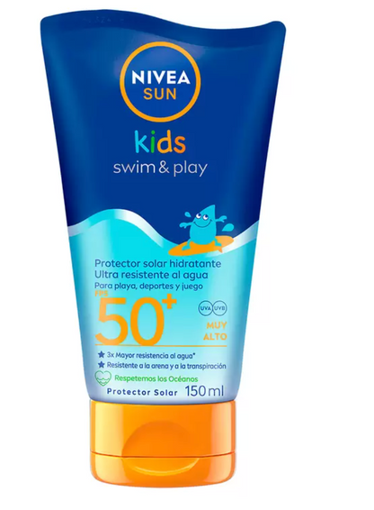 Nivea Sport Protector Solar 2 pzas de 200 ml + Protector Solar Infantil de 150 ml - KOZ