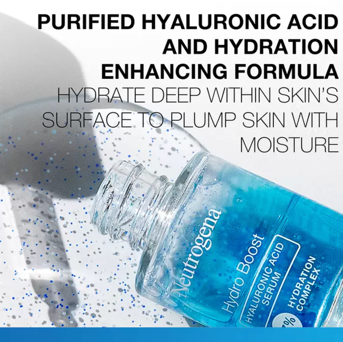 Neutrogena Suero con Ácido Hialurónico 2 piezas de 30 ml - .