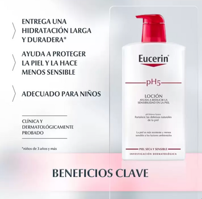 Eucerin Crema Corporal de 1 L - .