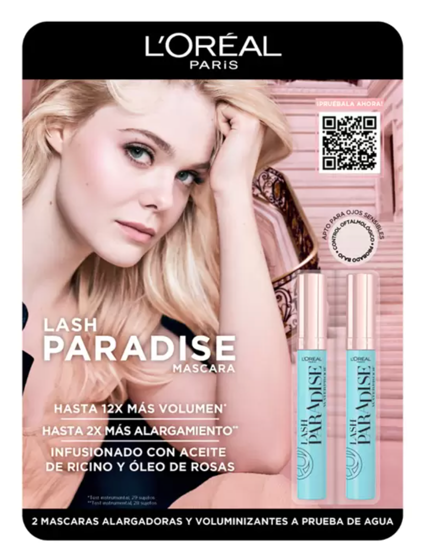 L'Oréal Mascara de Pestañas 2 piezas - .