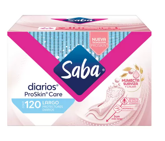 Saba Protectores Diarios 120 piezas - KOZ