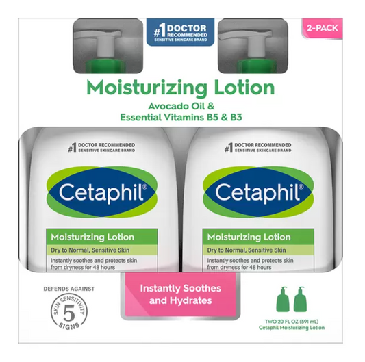 Cetaphil Loción Humectante 2 piezas de 591 ml - KOZ