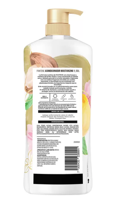Acondicionador Pantene Apricot & Shea Butter Hidratante 1.13 L - KOZ