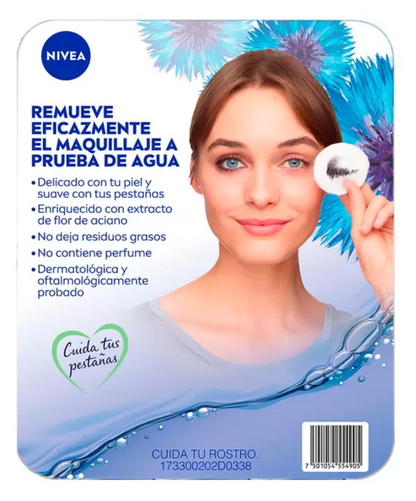 Nivea Desmaquillante Bifásico para Rostro 3 pzas de 125 ml c/u - .