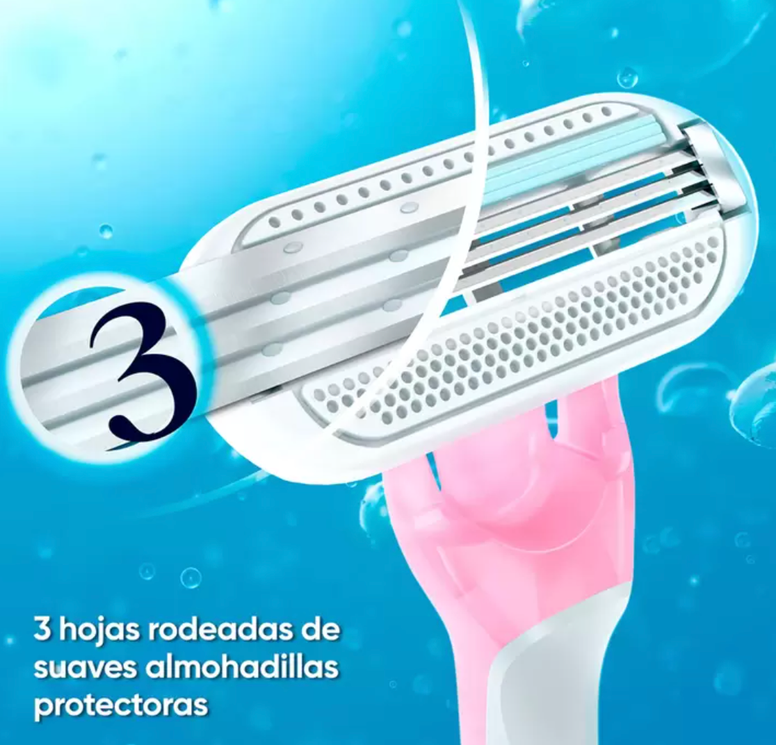 Gillette Venus Sensitive Rastrillo para Afeitar Desechable 15 piezas - KOZ