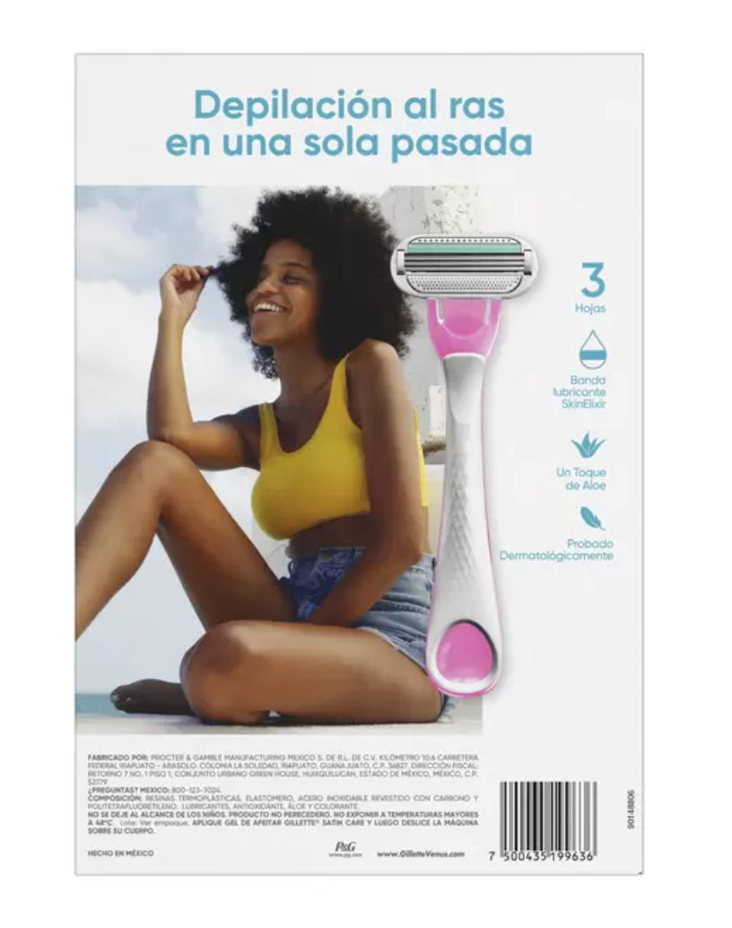 Gillette Venus Sensitive Rastrillo para Afeitar Desechable 15 piezas - KOZ