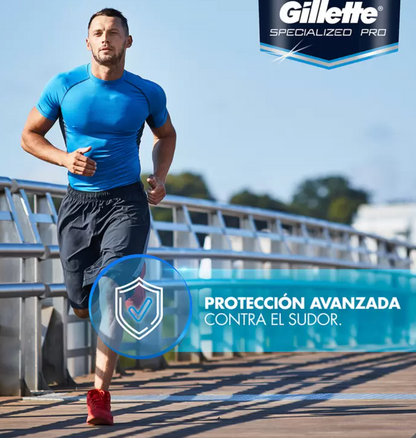Gillette Antitranspirante en Gel Specialized Pro 3 pzas de 45 gr