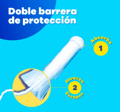 Tampax Super Plus Tampones con Aplicador 50 piezas - KOZ