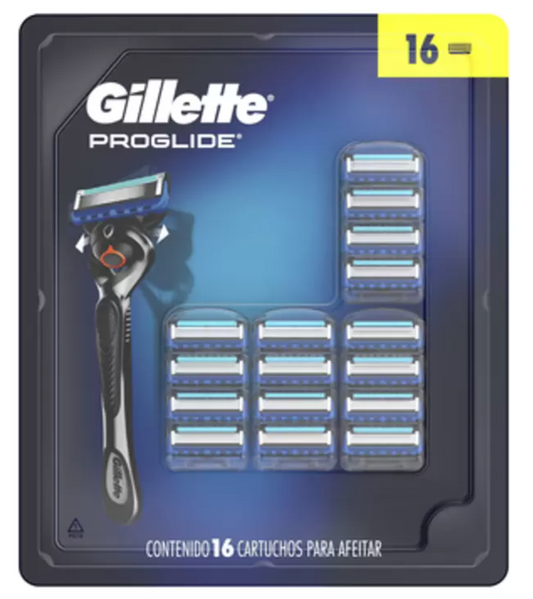 Gillette ProGlide Repuestos para Afeitar 16 Unidades - KOZ