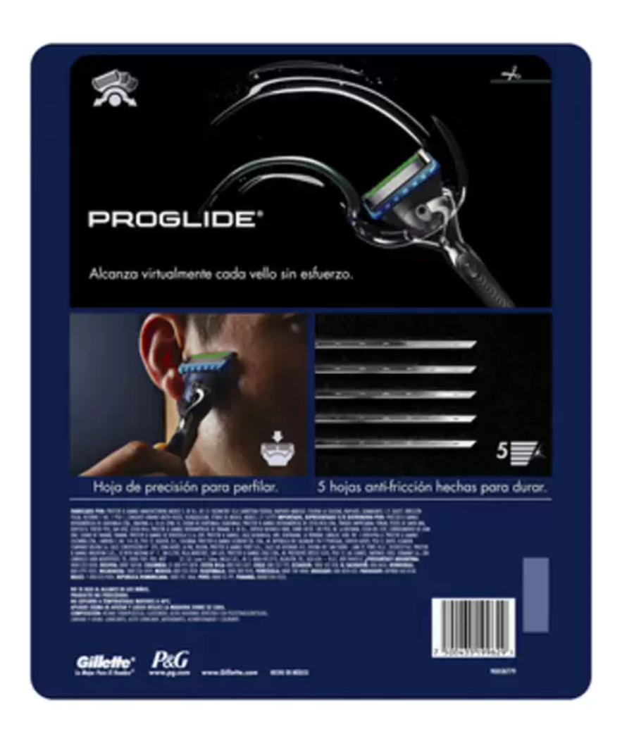 Gillette ProGlide Repuestos para Afeitar 16 Unidades - KOZ