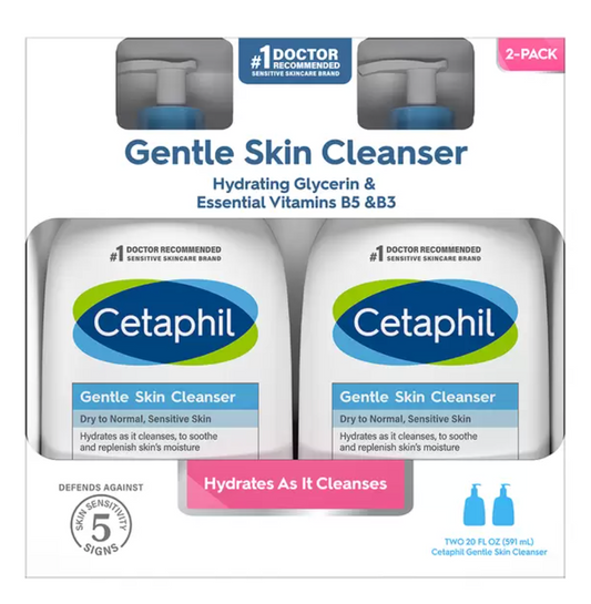 Cetaphil Loción Limpiadora 2 piezas de 591 ml - KOZ