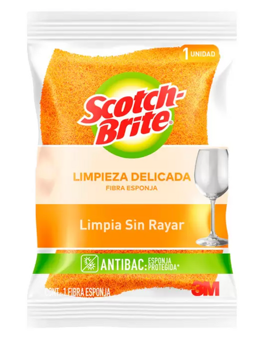 Scotch Brite Cero Rayas Esponjas 12 piezas - .