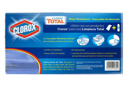 Clorox Paños Multiusos para Baño 30 piezas - KOZ