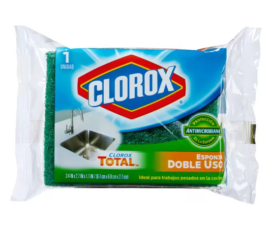 Clorox Esponjas Doble Uso 18 piezas - .
