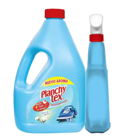 Planchytex Líquido Facilitador de Planchado 4 L con Atomizador de 650 ml - KOZ