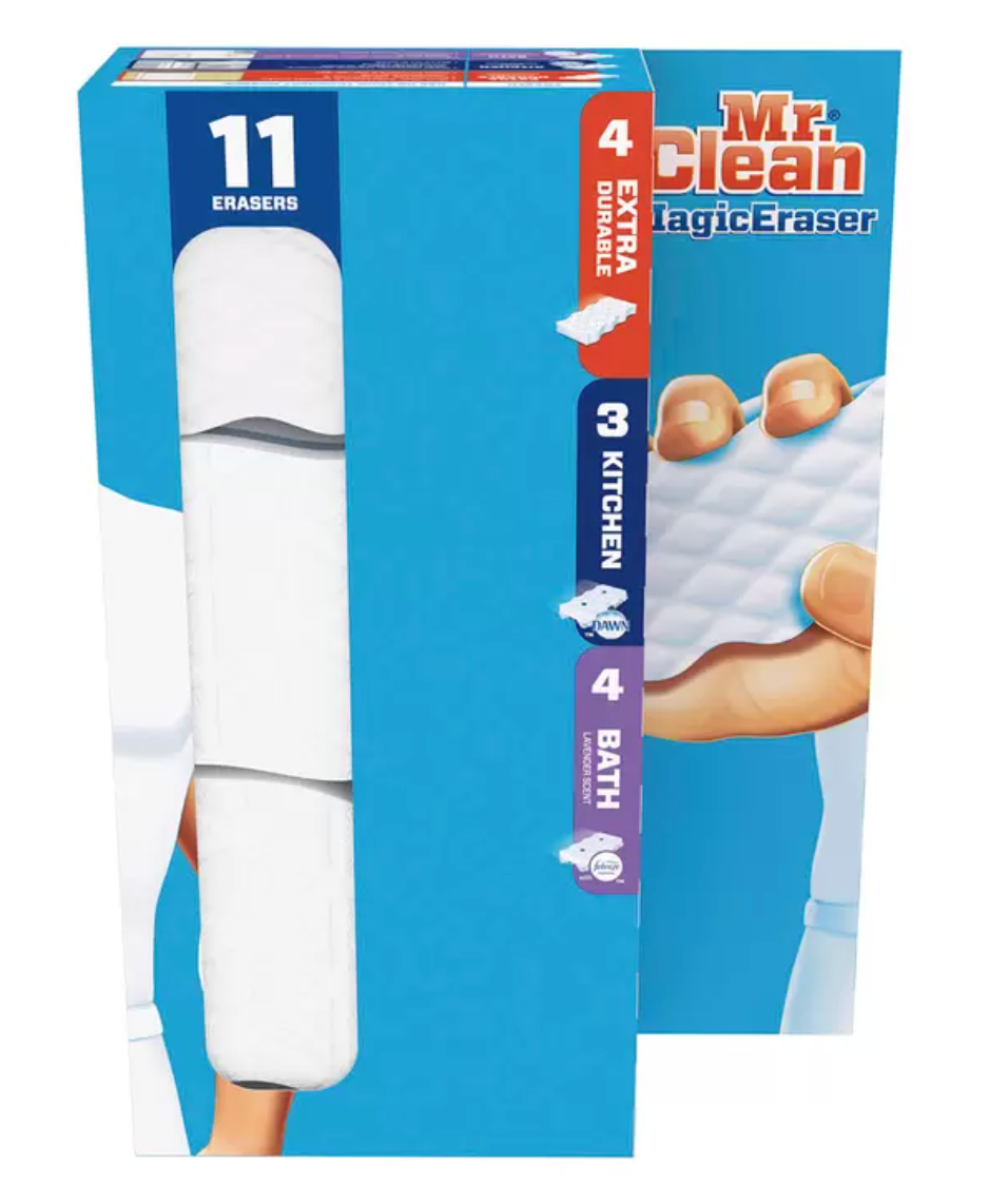 Mr. Clean Magic Eraser Esponjas Limpiadoras 11 unidades - .