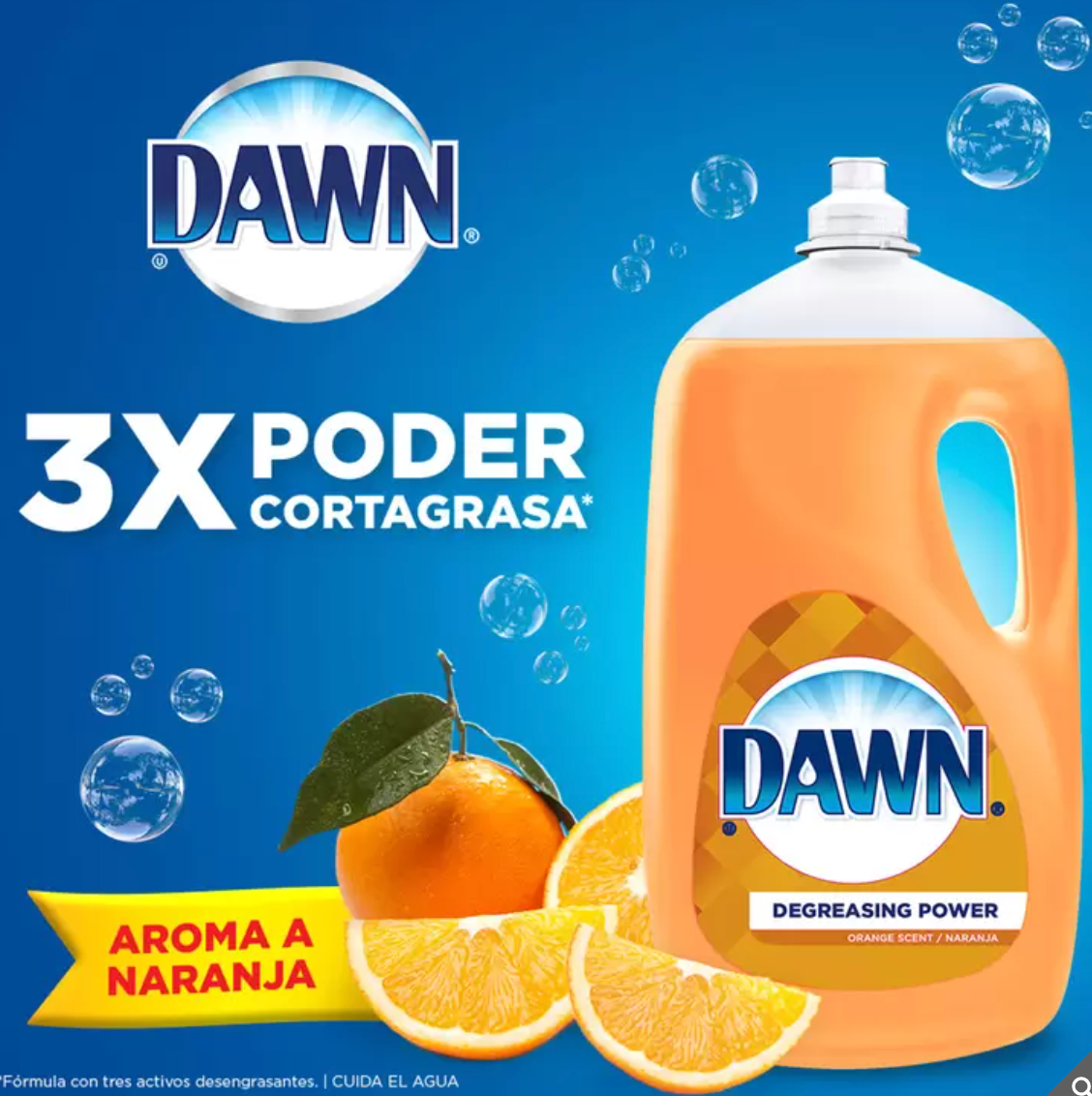 Dawn Degreasing Power Líquido Lavatrastes 2.6 L - .