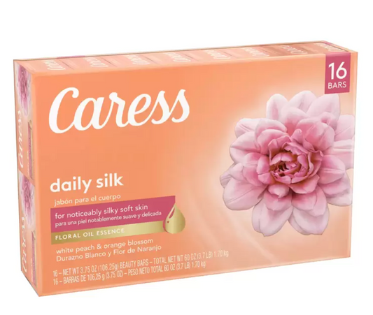 Caress Jabon Corporal en Barra 16 piezas de 106 grs - KOZ