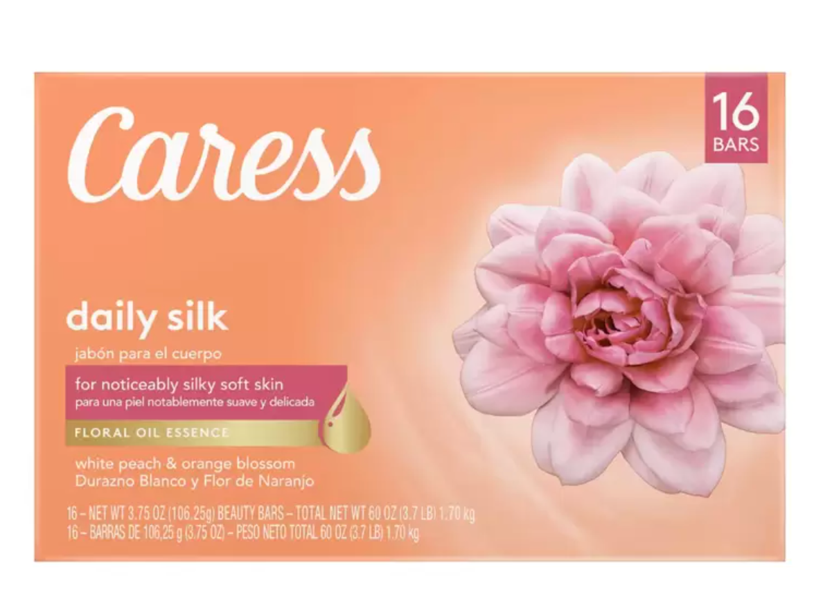 Caress Jabon Corporal en Barra 16 piezas de 106 grs - KOZ