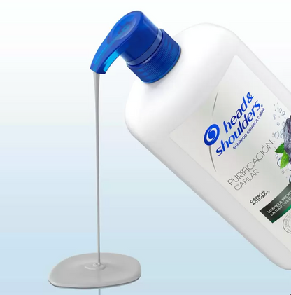 Head & Shoulders Shampoo con Carbón 1 L - .