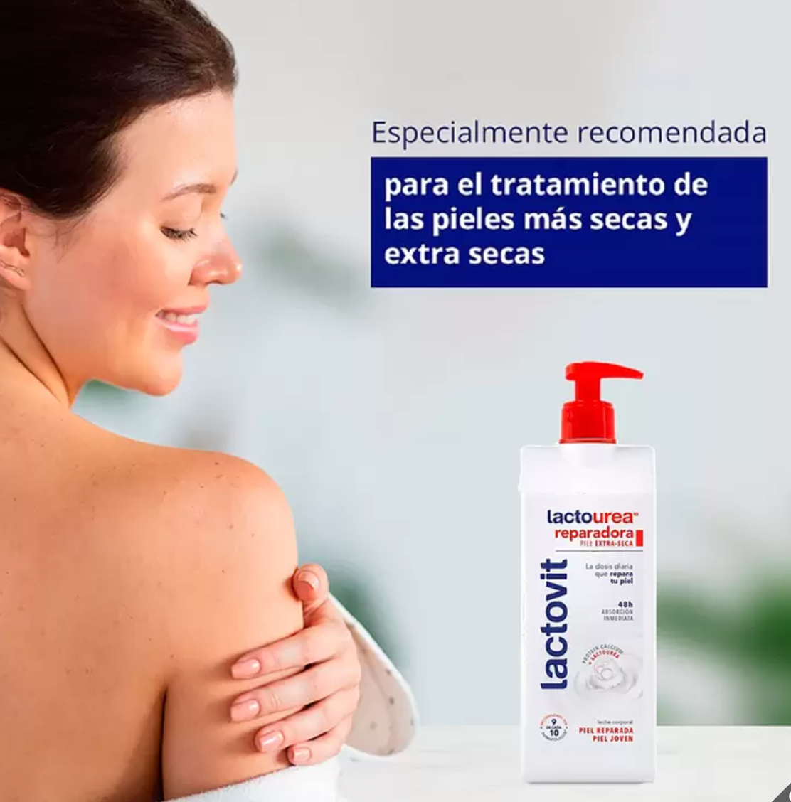 Lactovit Lactourea Crema Corporal 3 piezas de 400 ml - .